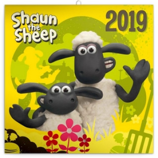 Poznámkový kalendář Ovečka Shaun 2019