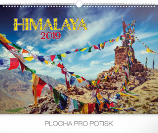 Nástěnný kalendář Himálaje 2019