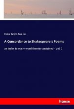 A Concordance to Shakespeare's Poems