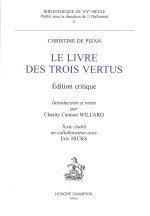 LIVRE DES TROIS VERTUS. EDITIO