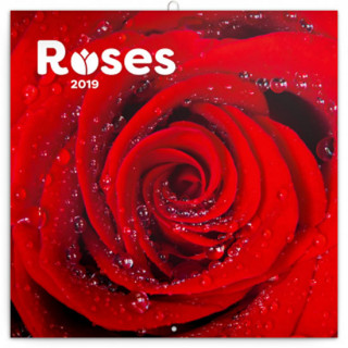 Poznámkový kalendář Růže 2019 voňavý