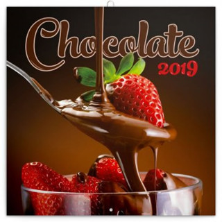 Poznámkový kalendář Čokoláda 2019 voňavý