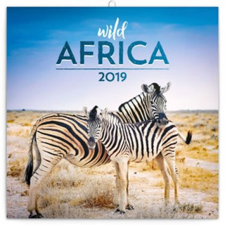 Poznámkový kalendář Divoká Afrika 2019