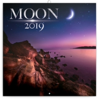 Poznámkový kalendář Měsíc 2019