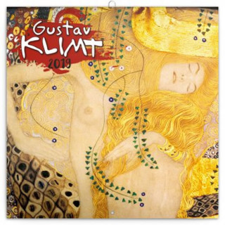 Poznámkový kalendář Gustav Klimt 2019