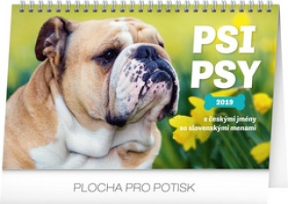 Psi – Psy CZ/SK 2019, 23- stolní kalendář 2019