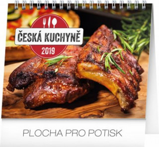Česká kuchyně 2019, 16,5- stolní kalendář 2019