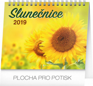 Slunečnice s citáty 2019- stolní kalendář 2019