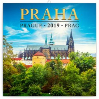 Praha mini 2019 - poznámkový kalendář