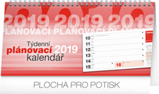 Plánovací řádkový 2019 - stolní kalendář 2019