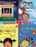 4 Spanish Books for Kids - 4 libros para ninos