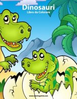 Dinosauri Libro da Colorare 1