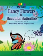 Fancy Flowers & Beautiful Butterflies: 30 Floral & Butterfly Images to Color