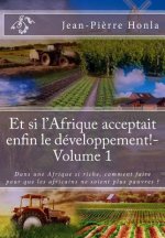 Et si l'Afrique acceptait enfin le développement ! - Volume 1: Dans une Afrique si riche, comment faire pour que les africains ne soient plus pauvres