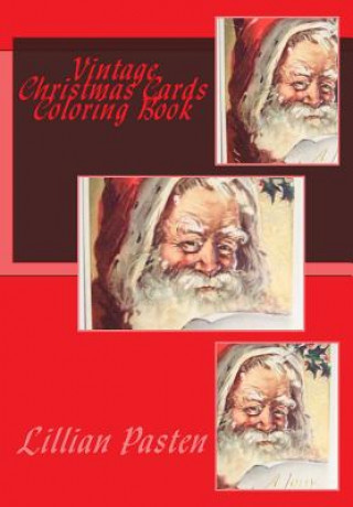 Vintage Christmas Cards Coloring Book