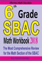 6th Grade SBAC Math Workbook 2018: The Most Comprehensive Review for the Math Section of the SBAC TEST