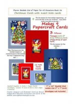 Flower Baskets Out of Paper for All Occasions Book 46: Christmas Cards with Insert Note cards