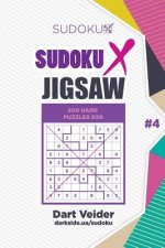 Sudoku X Jigsaw - 200 Hard Puzzles 9x9 (Volume 4)