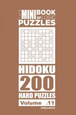 Mini Book of Logic Puzzles - Hidoku 200 Hard (Volume 11)