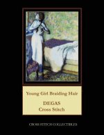 Young Girl Braiding Hair