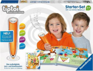 Ravensburger tiptoi Starter-Set 00806: Stift und Wörter-Bilderbuch - Lernsystem für Kinder ab 3 Jahren