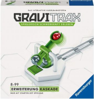 Ravensburger GraviTrax Erweiterung Kaskade - Ideales Zubehör für spektakuläre Kugelbahnen, Konstruktionsspielzeug für Kinder ab 8 Jahren