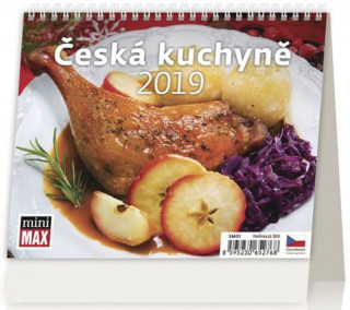 Minimax Česká kuchyně - stolní kalendář 2019