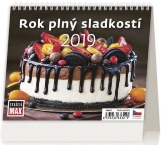 Minimax Rok plný sladkosti - stolní kalendář 2019