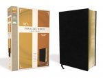 KJV, Amplified, Parallel Bible, Large Print, Bonded Leather, Black, Red Letter