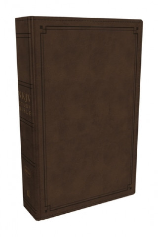 NKJV Study Bible, Leathersoft, Brown, Comfort Print (Thomas Nelson)(Twarda)