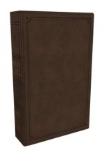 NKJV Study Bible, Leathersoft, Brown, Comfort Print