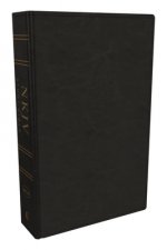 NKJV Study Bible, Leathersoft, Black, Full-Color, Comfort Print