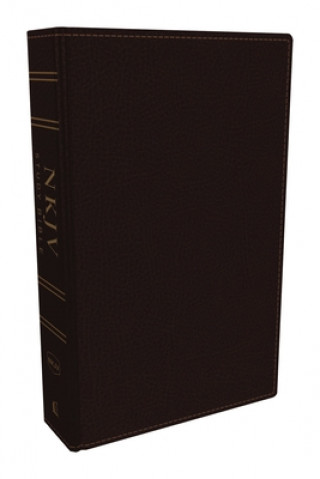 NKJV Study Bible, Bonded Leather, Burgundy, Full-Color, Comfort Print (Thomas Nelson)(Twarda)