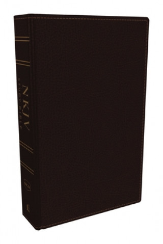 NKJV Study Bible, Bonded Leather, Burgundy, Full-Color, Comfort Print