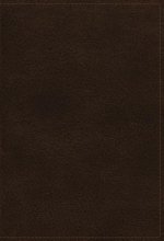 NKJV Study Bible, Premium Calfskin Leather, Brown, Full-Color, Thumb Indexed, Comfort Print