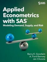 Applied Econometrics with SAS