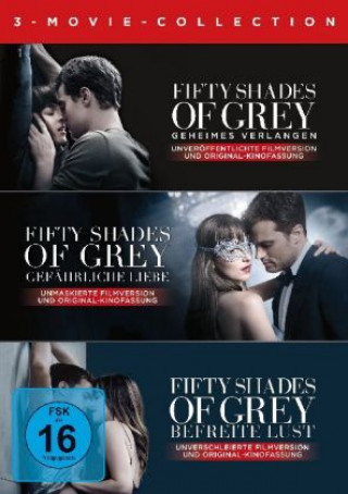 Fifty Shades of Grey - 3 Movie - Collection, 3 DVD
