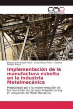 Implementacion de la manufactura esbelta en la industria Metalmecanica