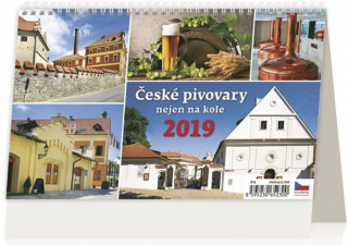 České pivovary nejen na kole - stolní kalendář 2019