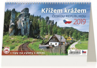 Křížem krážem Českou republikou - stolní kalendář 2019