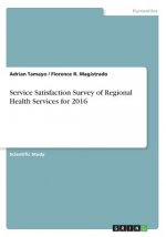 Service Satisfaction Survey of Regional Health Services for 2016