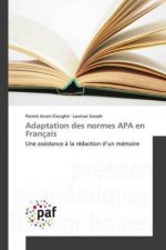Adaptation des normes APA en Français