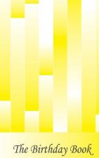 Birthday Book - Yellow Streams