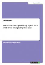 New methods for generating significance levels from multiply-imputed data
