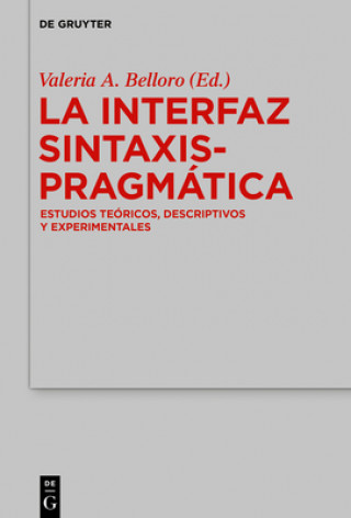 La Interfaz Sintaxis-Pragmatica