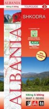 Albania hiking & biking 1:50 000 Karte 3: Shkodra