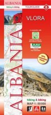 Albania hiking & biking 1:50 000 Karte 8: Vlora