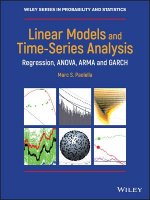 Linear Models and Time-Series Analysis - Regression, ANOVA, ARMA and GARCH