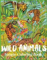 Wild Animals Jungle Coloring Book