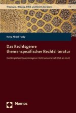 Das Rechtsgenre themenspezifischer Rechtsliteratur